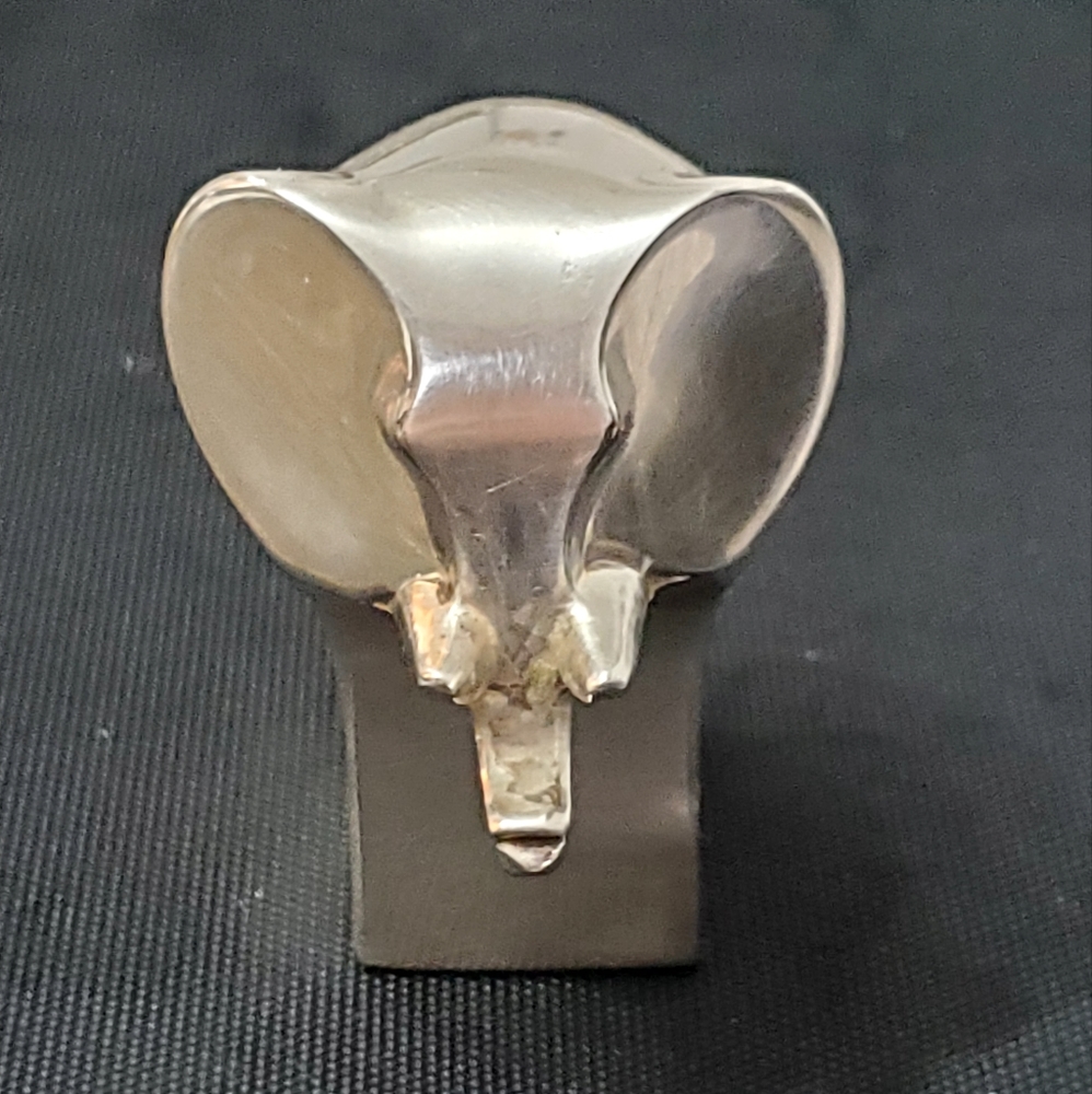 Dansk Designs Silver Plated Elephant Paper Weight
